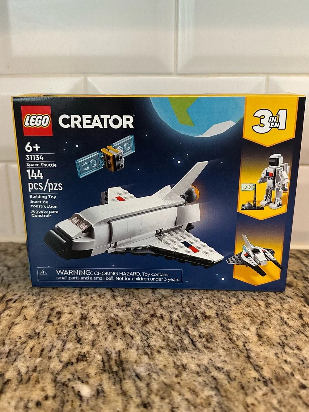 LEGO Creator Space Shuttle 3-in-1 Building Set